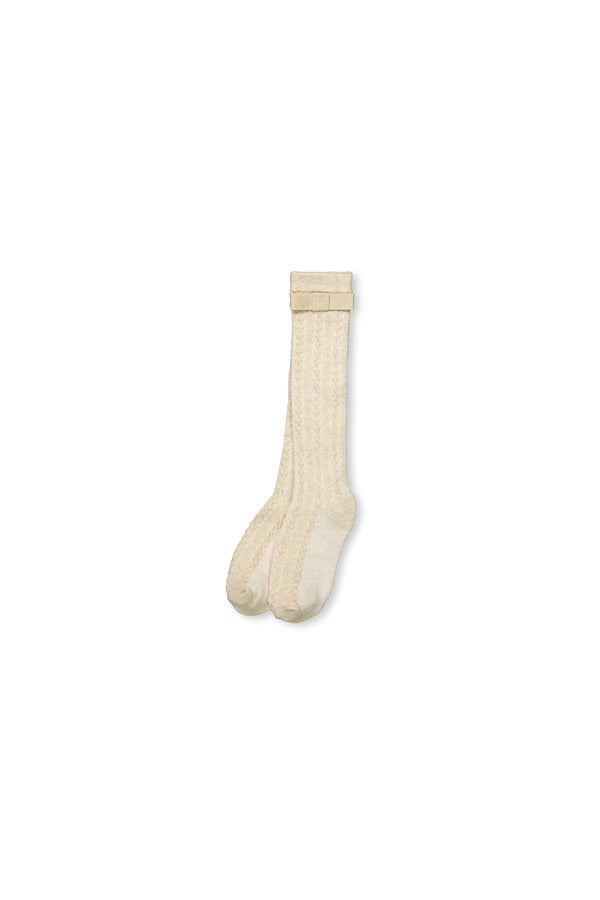 Knee High Socks - Oatmeal