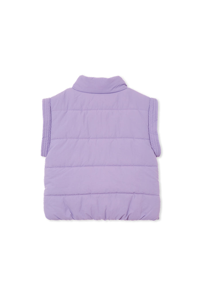 Lilac Puffer Vest