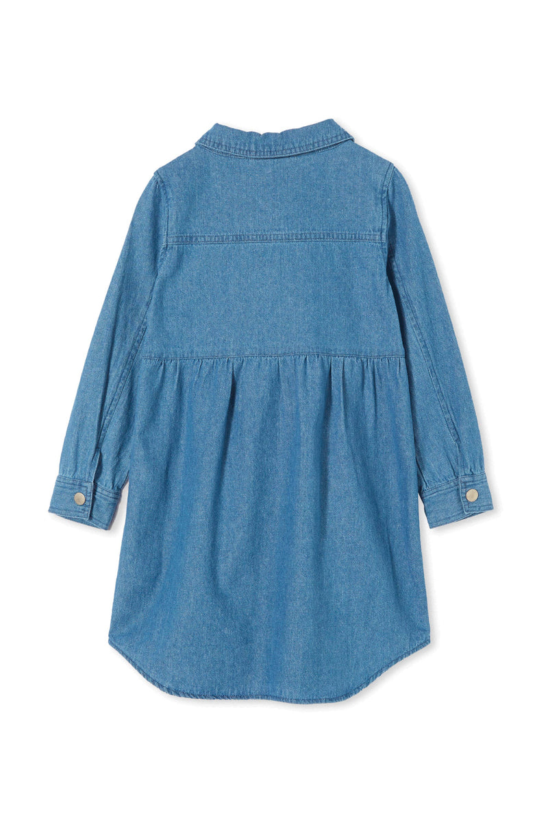 Baby girl clearance blue jean dress