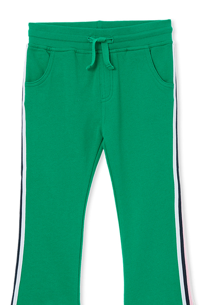 Green Sporty Track Pant